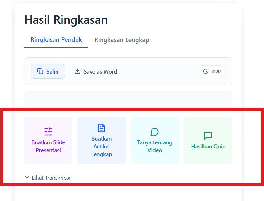 Tambahan Fitur Favorit